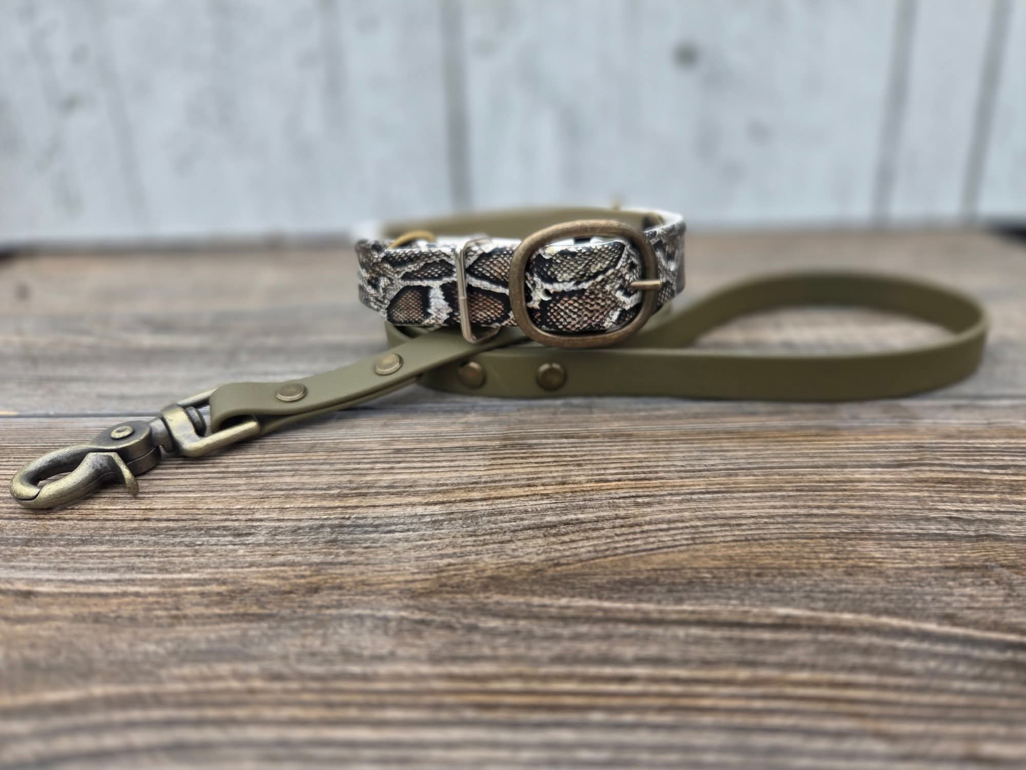 Snake & Snake Set & dual leash with swivel