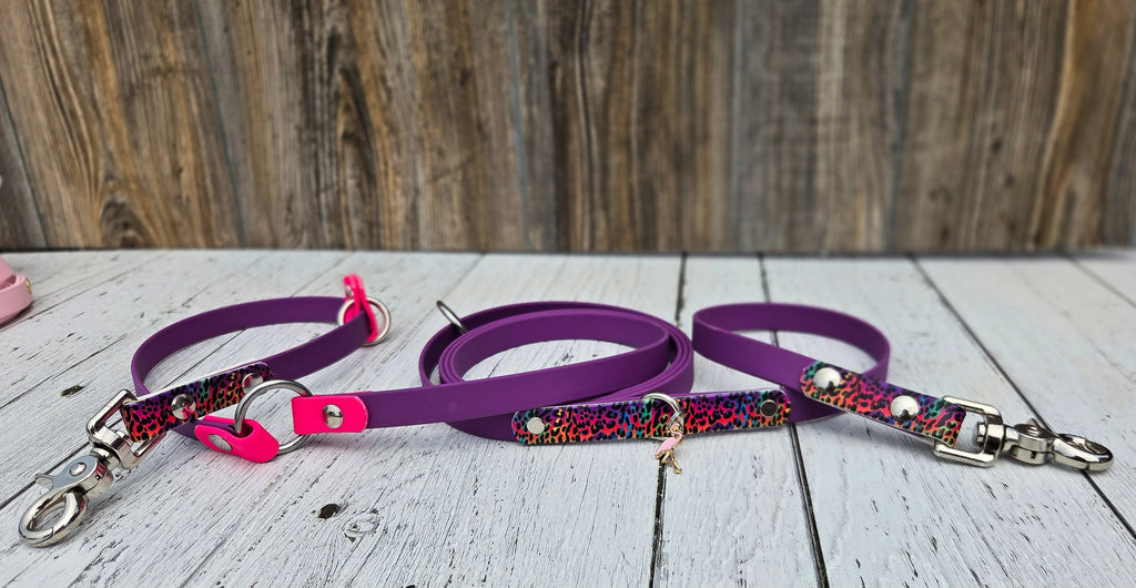 Giraffe FM, Pink & gold slip, Lisa Frank HF, Pink & Teal Slip